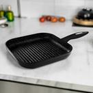 Grill Frigideira Zyliss Antiaderente Suíço Resistente a Metais 25cm