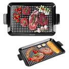 Grill Topper Pans, churrasqueira antiaderente de aço inoxidável ACETOP