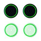 Grip de Silicone Xbox Series X/S Trust GXT 267 Botão Analógico, 4 Peças 2 Cores, Preto/Branco - 24174