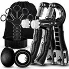 Grip Strength Trainer ACOTANT, pacote com 5 exercícios para os dedos
