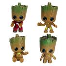 Groot Guardiões Da Galáxia Kit 4 Unidades Action Figure Marvel
