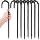 Ground Stakes GESTONE Heavy Duty de 16 polegadas, pacote com 8 cercas