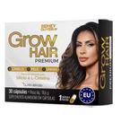 Grow Hair Premium By Clara Brasil 30 Cápsulas Sidney Oliveira