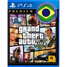 Gta V 5 Grand Theft Auto V Premium PS 4 Mídia Física Original Sony Lacrado