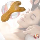 Gua Sha de Madeira Aromática Massagem Facial Corporal