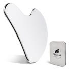 Gua Sha Facial Flagest em Aço Inoxidável - Para Rosto e Corpo