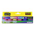 Guache Acrilex neon 6 cores 15ml cada Guache Acrilex neon 6 cores 15ml cada