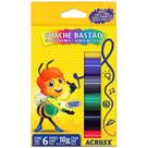 Guache Bastão Acrilex C/ 6 Cores Tradicionais Lançamento Guache Bastão Acrilex C/ 6 Cores Tradicionais Lançamento