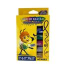 Guache Bastão Acrilex Fantasia Metallic 6 Cores 10g Guache Bastão Acrilex Fantasia Metallic 6 Cores 10g