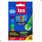 Guache Bastão Neon Mega Summit 6 Cores Vibrantes Pintura Infantil Guache Bastão Neon Mega Summit 6 Cores Vibrantes Pintura Infantil
