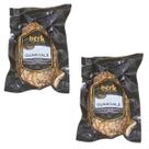 Guanciale curado defumado s pele italiano 600gr premium 2pçs