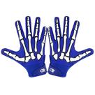 Guantes de Fútbol Americano Glorious Traders Rendimiento Definitivo Azul