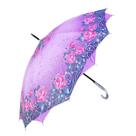 Guarda Chuva 2 Panos Grande Tecido Duplo: Automático 16 Varetas + Cabo Gancho