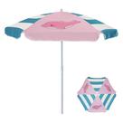 Guarda-chuva à beira-mar AMMSUN 152cm para crianças com mesa de areia e água