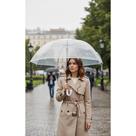 Guarda-Chuva Automático Grande Transparente Adulto 8 Varetas