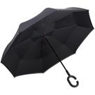 Guarda-Chuva Automático Invertido Face Dupla Preto - Quanhe