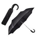 Guarda Chuva Automático Preto Sombrinha Contra Vento Cabe Na Bolsa Família Resistente Reforçado 8 Varetas