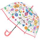 Guarda-chuva Bubble Cybyq-Family Kids transparente rosa coelho Guarda-chuva Bubble Cybyq-Family Kids transparente rosa coelho