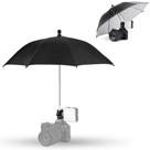 Guarda-chuva Camera Hot Shoe Kiorafoto, 3 níveis, altura ajustável