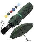 Guarda-chuva Chakipee Travel Compact à prova de vento, 97 cm, verde