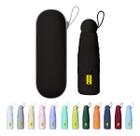 Guarda Chuva Compacto De Bolso Com Proteção UV Preto