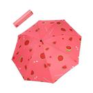 Guarda-chuva Compacto Portátil Mini Para Viagem, Proteção Solar E Contra Chuva, Leve E Resistente Ao