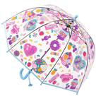 Guarda-chuva Cybyq-Family Kids Clear Dome Bubble para Rain Candy Guarda-chuva Cybyq-Family Kids Clear Dome Bubble para Rain Candy