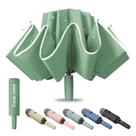 Guarda-chuva Damp away Automatic Windproof Travel Inverted Green