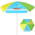 Guarda-chuva de praia infantil AMMSUN de 5 pés à beira-mar UV50+ Shade Guarda-chuva de praia infantil AMMSUN de 5 pés à beira-mar UV50+ Shade