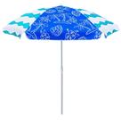 Guarda-chuva de praia infantil AMMSUN de 5 pés, sombra de coqueiro azul