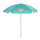 Guarda-chuva de praia infantil AMMSUN de 5 pés UPF 50+, sombra durável