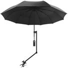 Guarda-chuva de praia XLINGZA UPF 50+ com braçadeira ajustável portátil