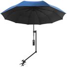 Guarda-chuva de praia XLINGZA UPF 50+ com braçadeira ajustável portátil