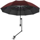Guarda-chuva de praia XLINGZA UPF 50+ com braçadeira ajustável portátil