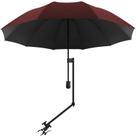 Guarda-chuva de praia XLINGZA UPF 50+ com braçadeira ajustável