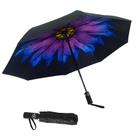 Guarda-chuva de viagem SY COMPACT automático à prova de vento para mulheres e homens