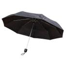 Guarda Chuva Dobrável Compacto Preto Leve Portátil 23cm