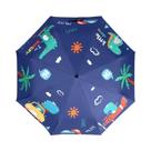 Guarda-chuva Dobrável Unicórnio Dinossauro Tigre Com Design Moderno E Listras Refletivas Para