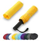 Guarda-chuva GAOYAING Windproof Travel Compact Automatic Amarelo