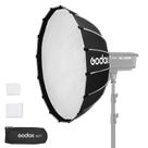 Guarda-chuva Godox S85T 85 cm 33,5" Softbox Bowens Mount com difusor de liberação rápida Guarda-chuva compacto Softbox para fotografia, luz contínua, flash estroboscópico