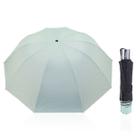 Guarda Chuva Grande Reforçado Cabe Na Bolsa Colorido Liso Sombrinha Com Proteção Solar BLACKOUT