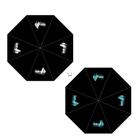 Guarda-chuva Hatsunes Mikus Anime à prova de vento, resistente a UV