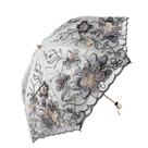 Guarda-chuva Honeystore Wedding Lace Sun UV Parasol 1812 Grey