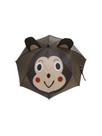 Guarda-chuva Infantil Bichinhos Automatico Apito MARROM