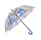 Guarda-chuva Infantil Transparente Bailarina Azul Fazzoletti