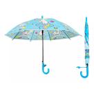 Guarda Chuva Infantil Unicórnio Automático c/ Apito