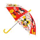 Guarda chuva infantil vermelho amarelo mickey - disney