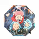 Guarda-chuva Jujutsus Kaisens Itadoris Yujis Anime Windproof Guarda-chuva Jujutsus Kaisens Itadoris Yujis Anime Windproof