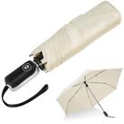 Guarda-chuva LEAGERA Compact Travel 42 polegadas Automático Bege