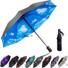 Guarda-chuva LLANxiry Compact Travel à prova de vento à prova de vento à prova d'água Guarda-chuva LLANxiry Compact Travel à prova de vento à prova de vento à prova d'água